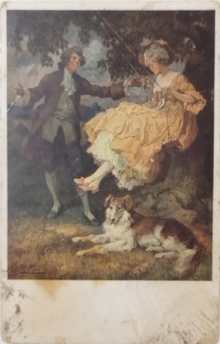 Cartolina epoca del - d’epoca,